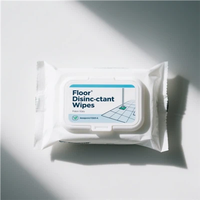 Etaj dezenfektan ti sèvyèt mouye pou yo