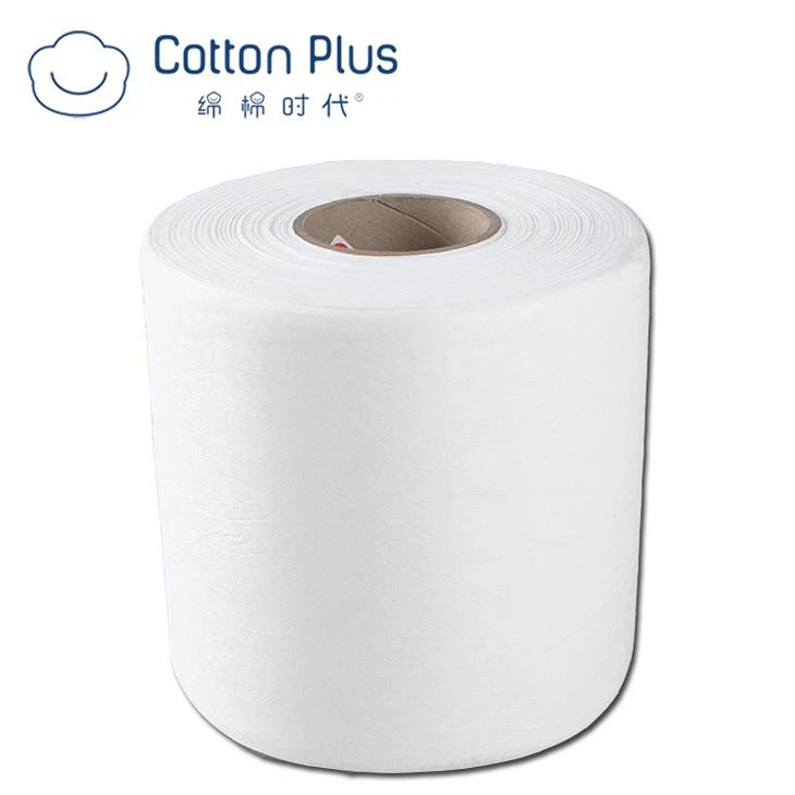 Mask Face Spunlace Nonwoven Roll materyèl