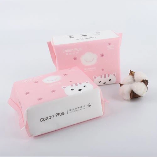 Sèvyèt sèch koton pou ti bebe